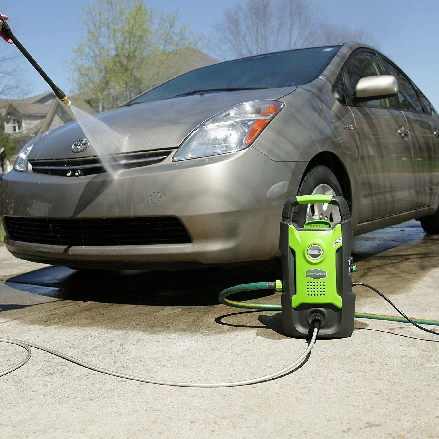 1600 PSI 1.2 GPM Electric Wheeled Pressure Washer