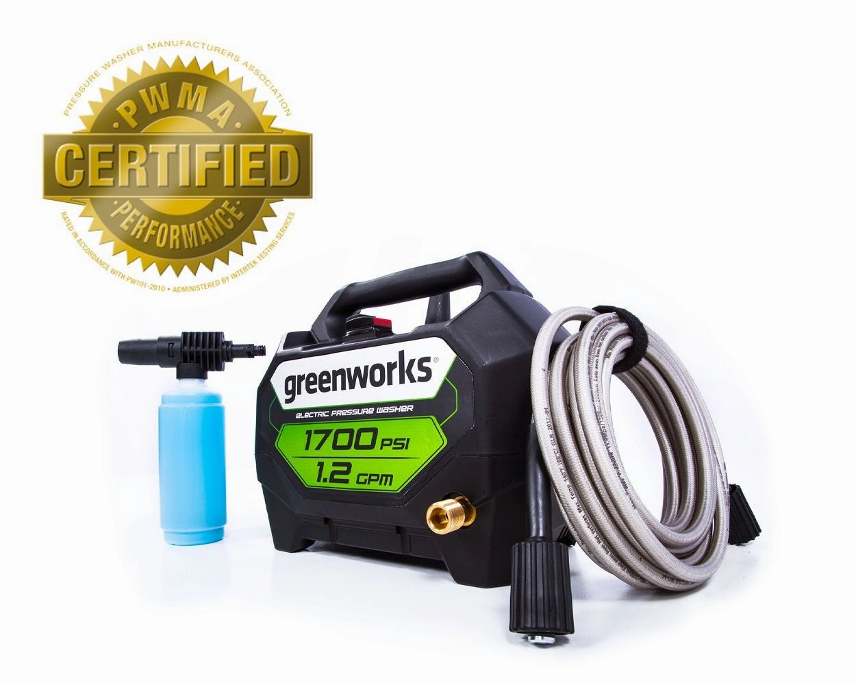 1700-PSI Hand Carry 1.2-GPM Electric Pressure Washer