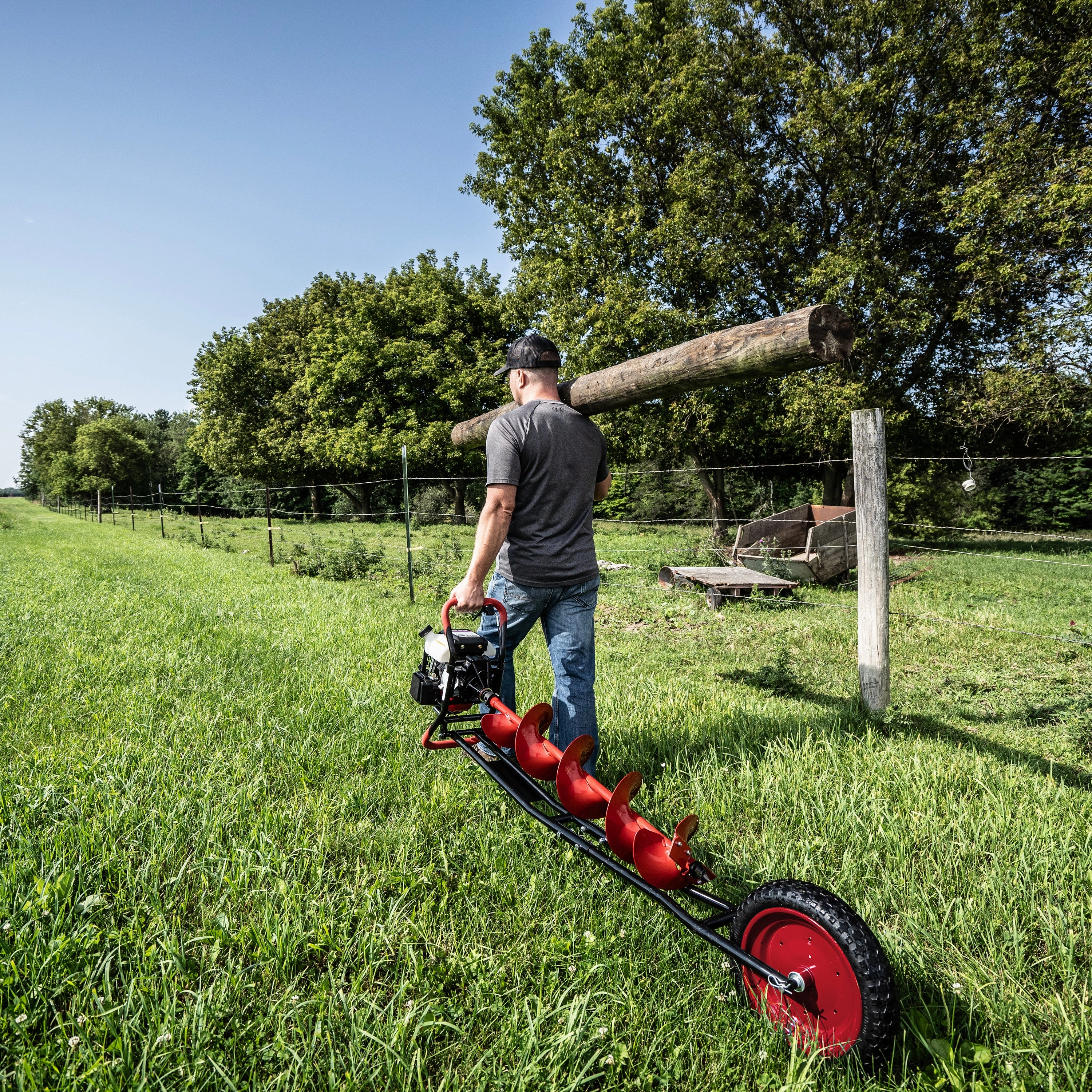 1-Person Auger & Sidekick Combo