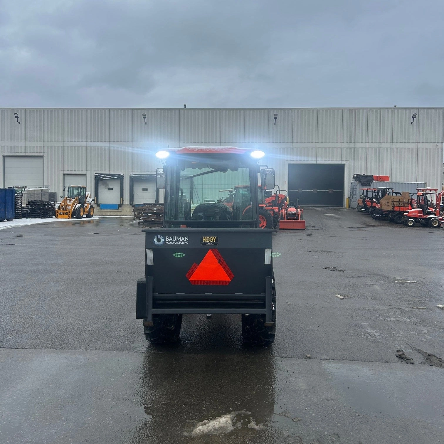 2021 Kubota LX2610HSDCC with Blade and Salter (830 Hours)