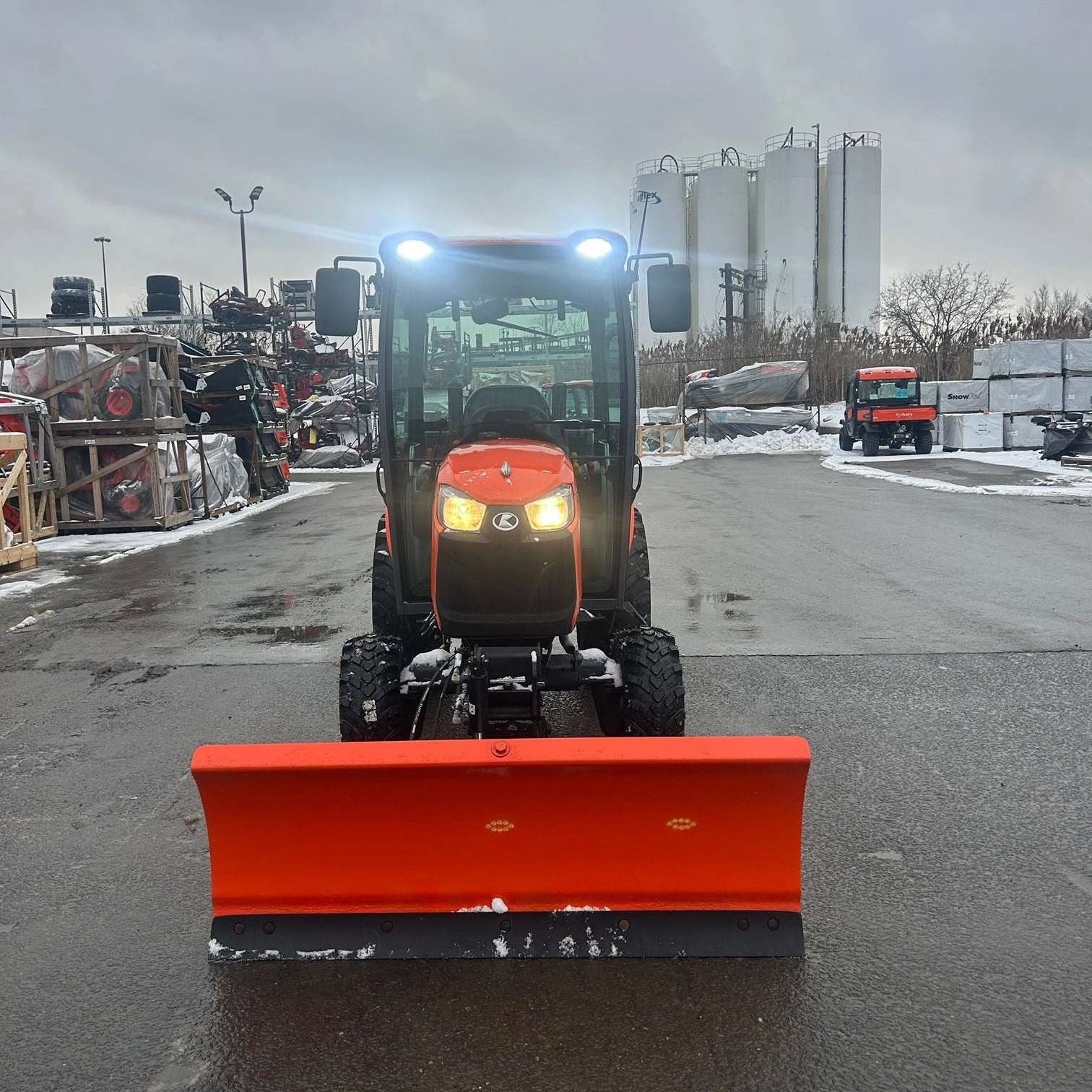 2021 Kubota LX2610HSDCC with Blade and Salter (830 Hours)