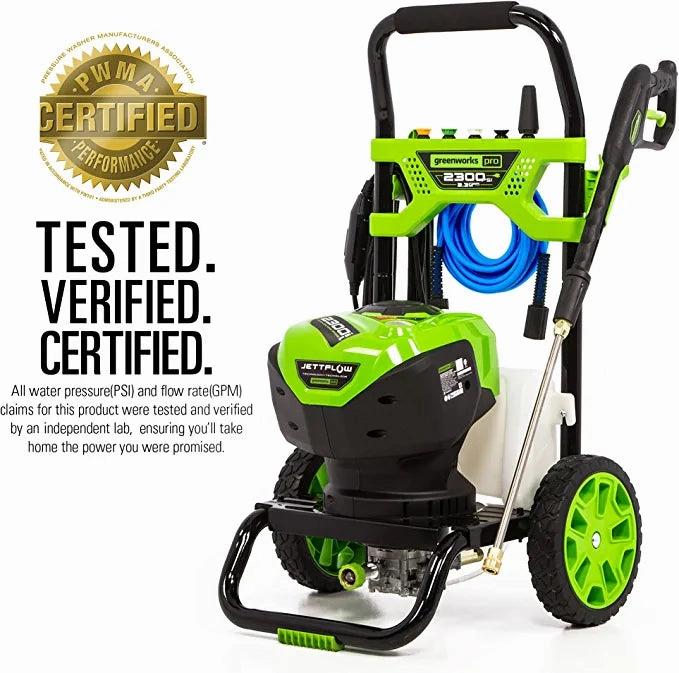 2300 PSI Pressure Washer w/ 12 Surface Cleaner Combo Kit