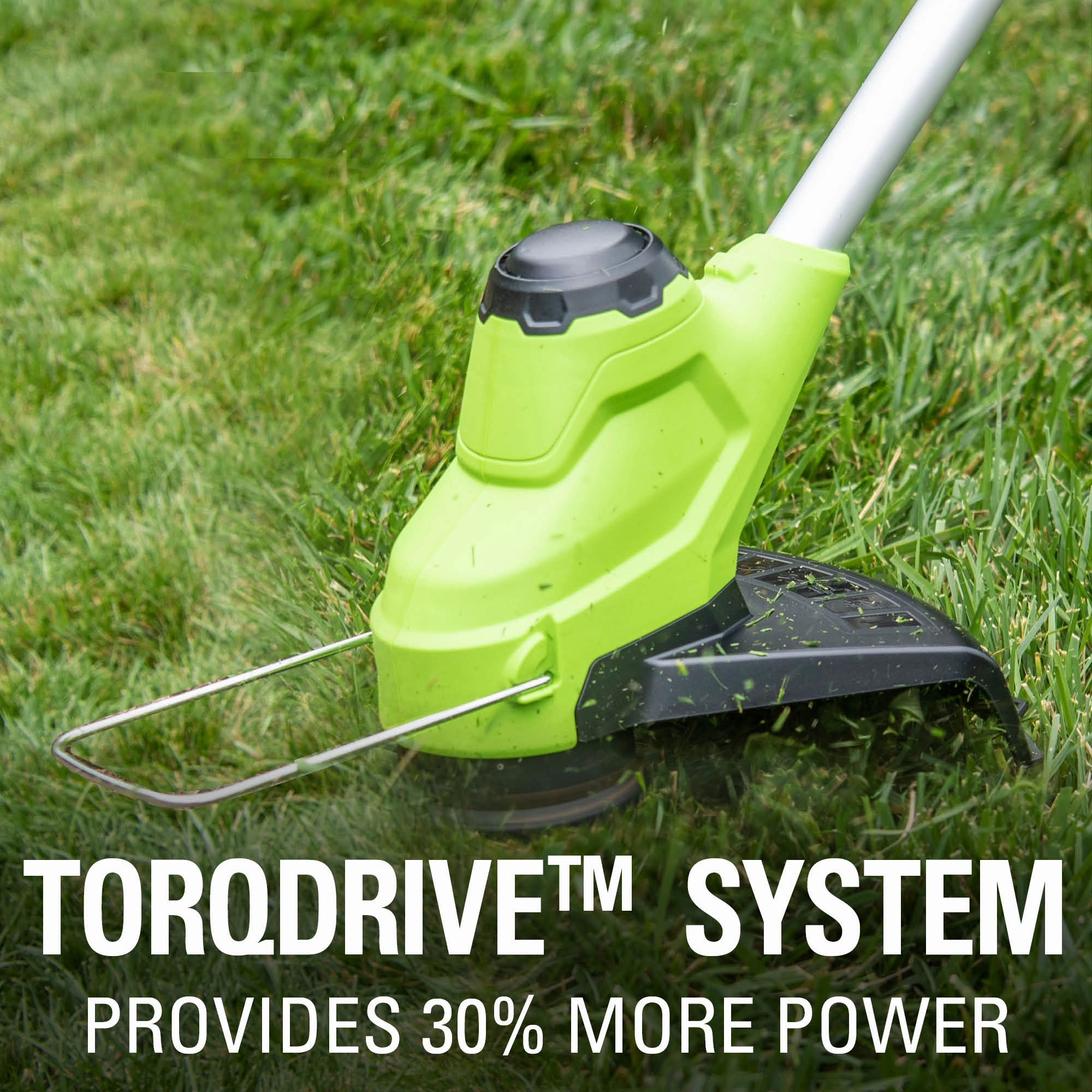 24V 10 Cordless Battery String Trimmer w/ 2.0Ah Battery and Charger
