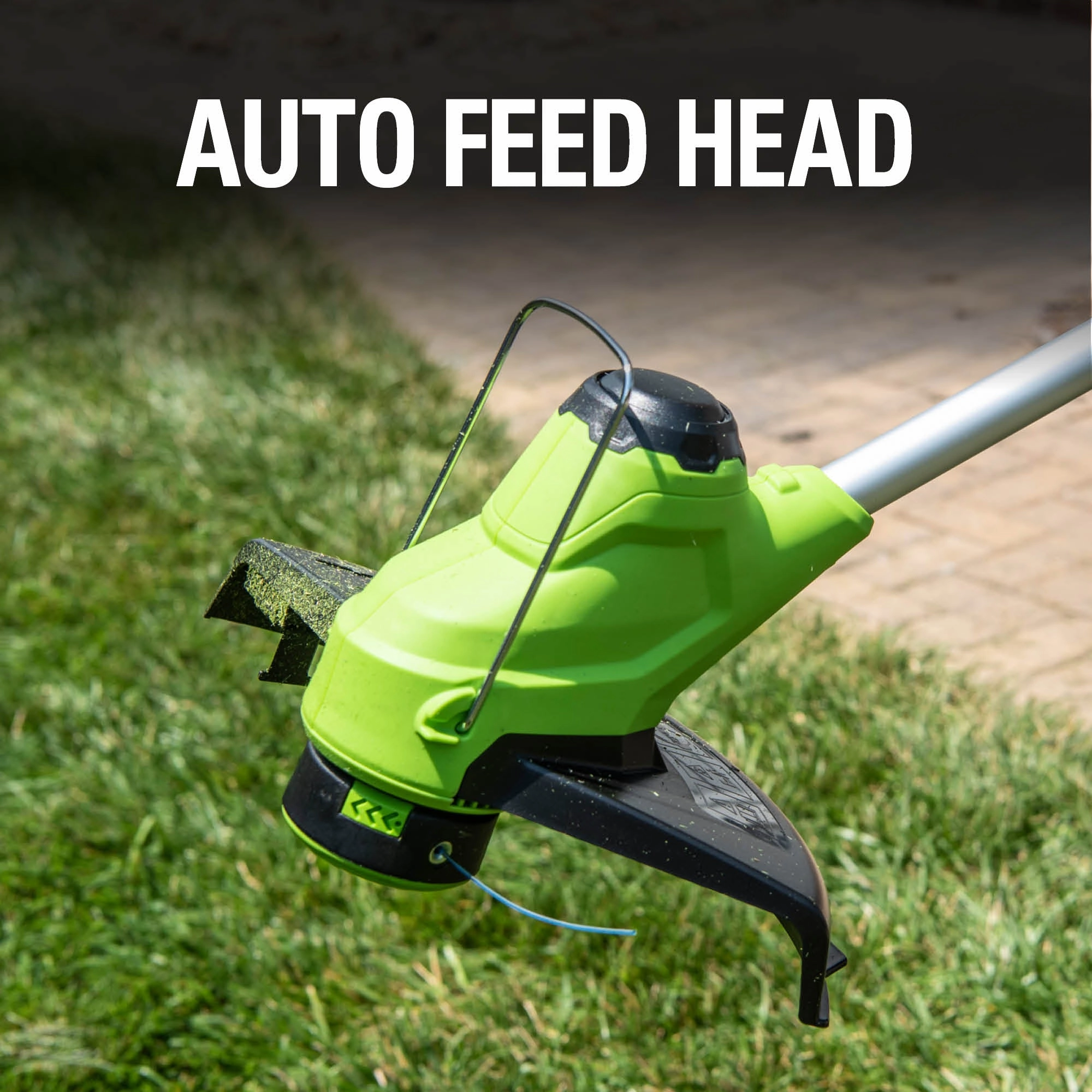 24V 10 Cordless Battery String Trimmer w/ 2.0Ah Battery and Charger