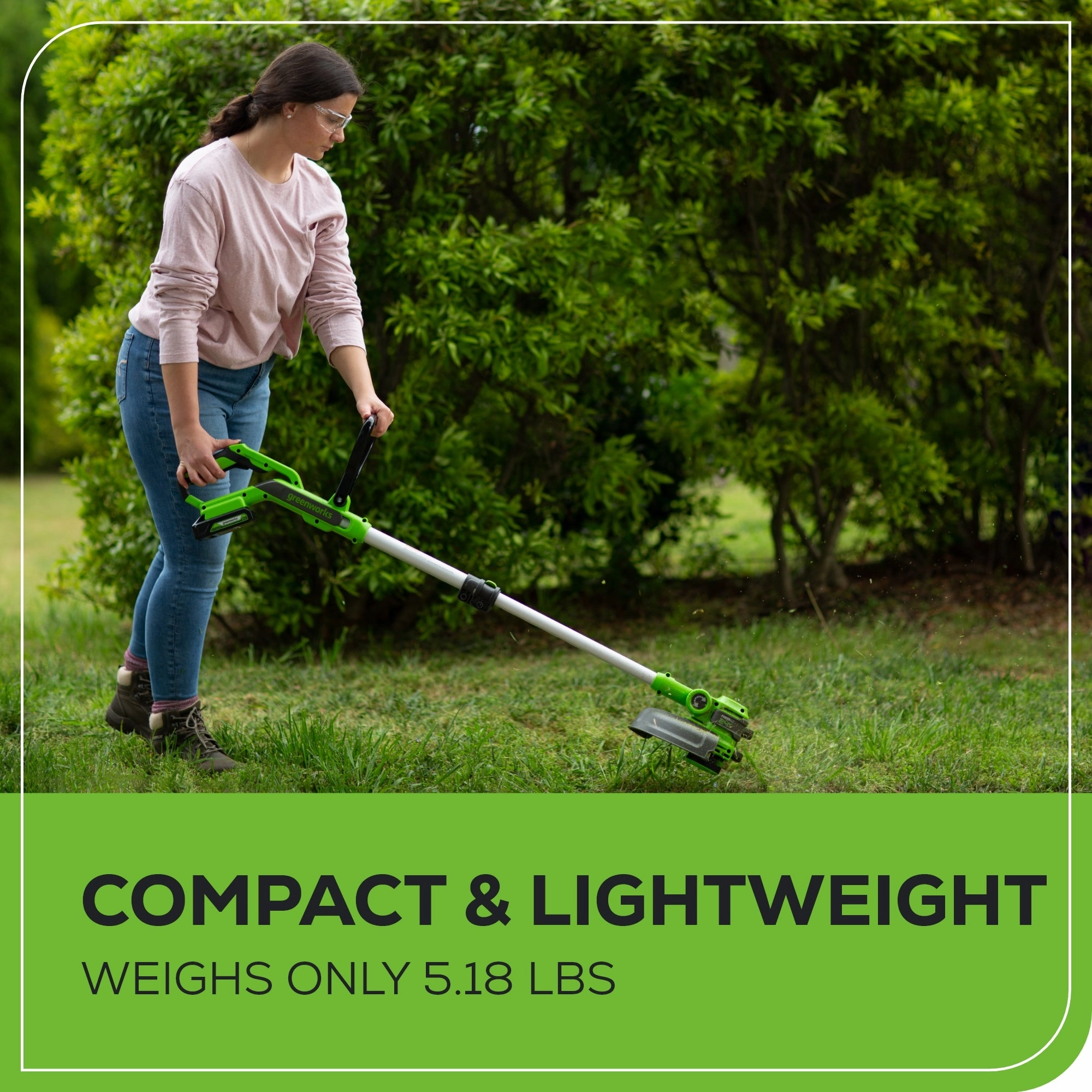 24V 12 Cordless Battery String Trimmer & Edger (Tool Only)