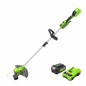24V 13 Brushless String Trimmer&Edger  w/ 4.0Ah Battery & Charger