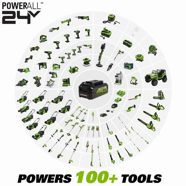 24V 22 Cordless Hedge Trimmer w/ 2.0 Ah Battery