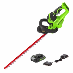 24V 22 Cordless Hedge Trimmer w/ 2.0 Ah Battery