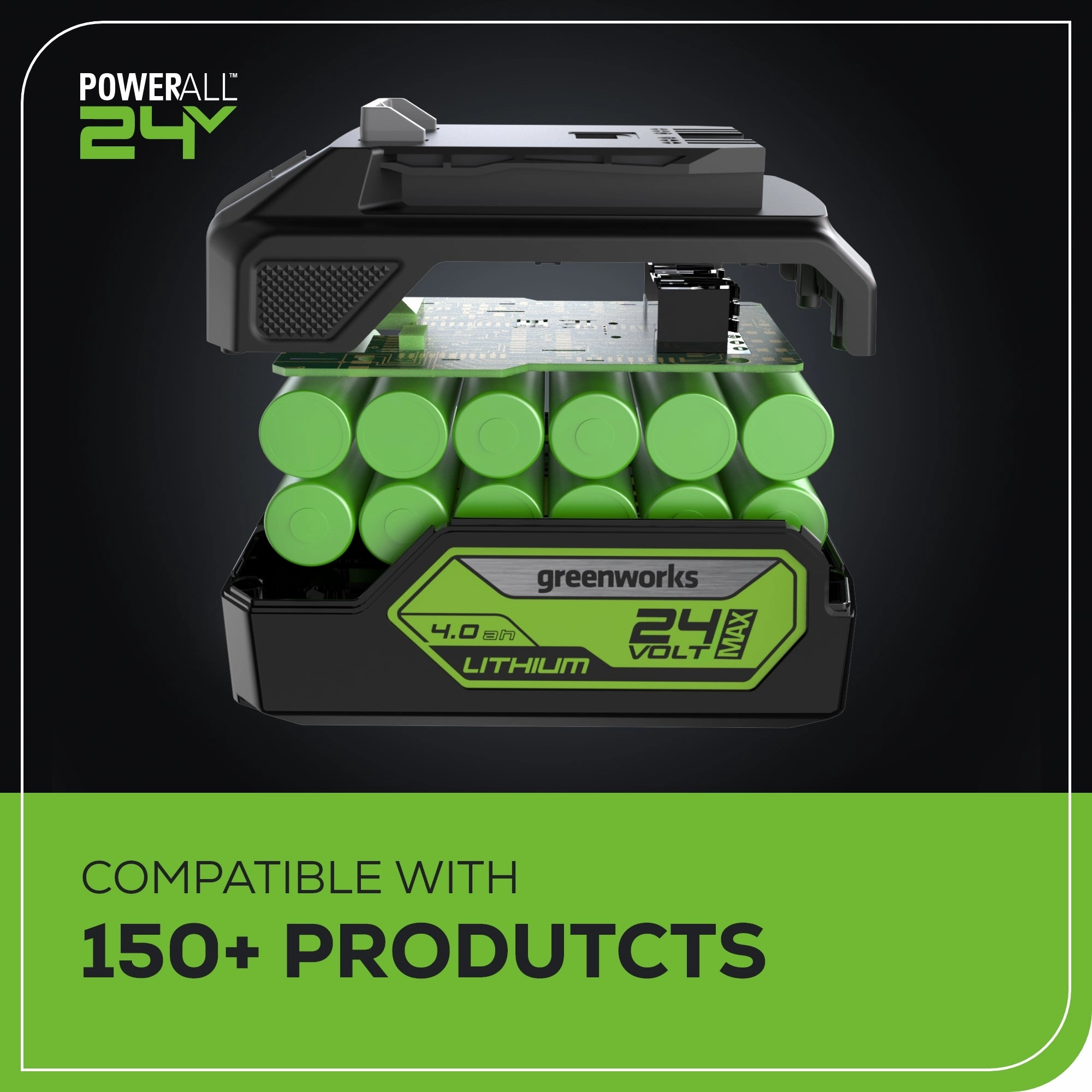 24V 600-PSI Cordless Power Cleaner w/ (2) 2.0Ah Batteries & Charger