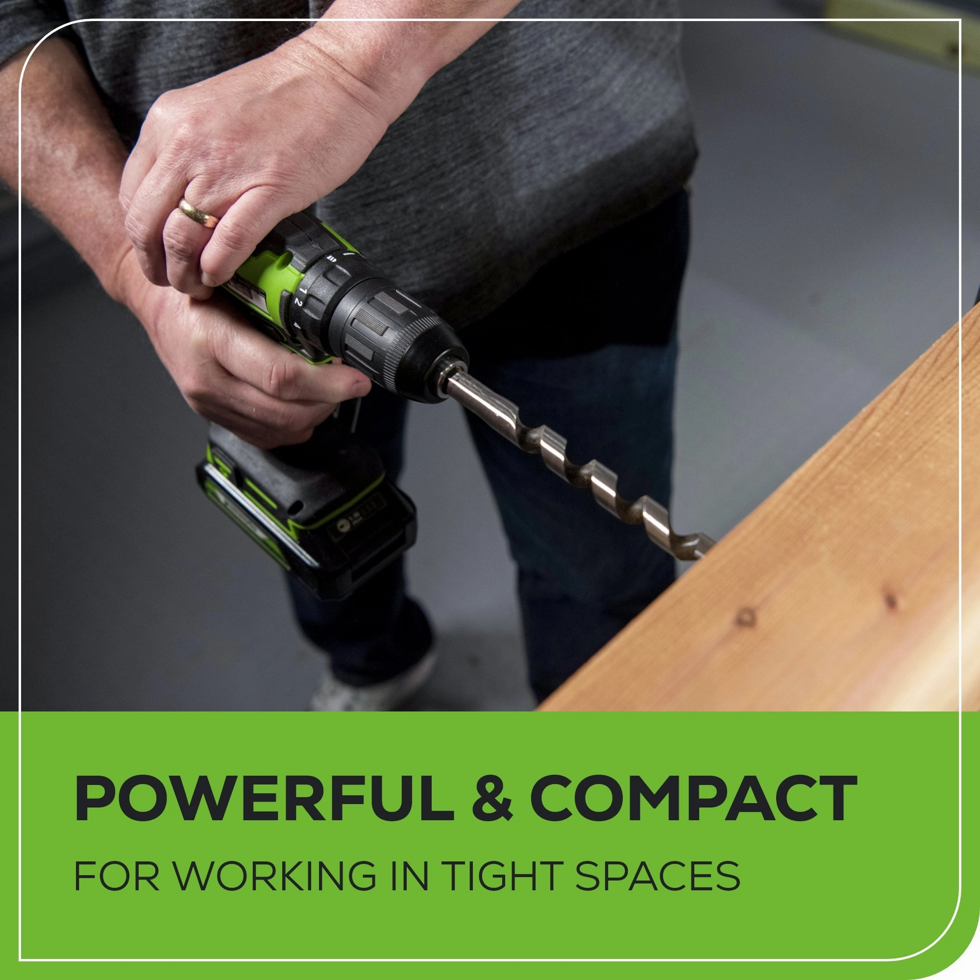 24V Brushless 1/2 310 in/lbs Drill / Driver w/ (2) 2.0Ah Batteries and Charger