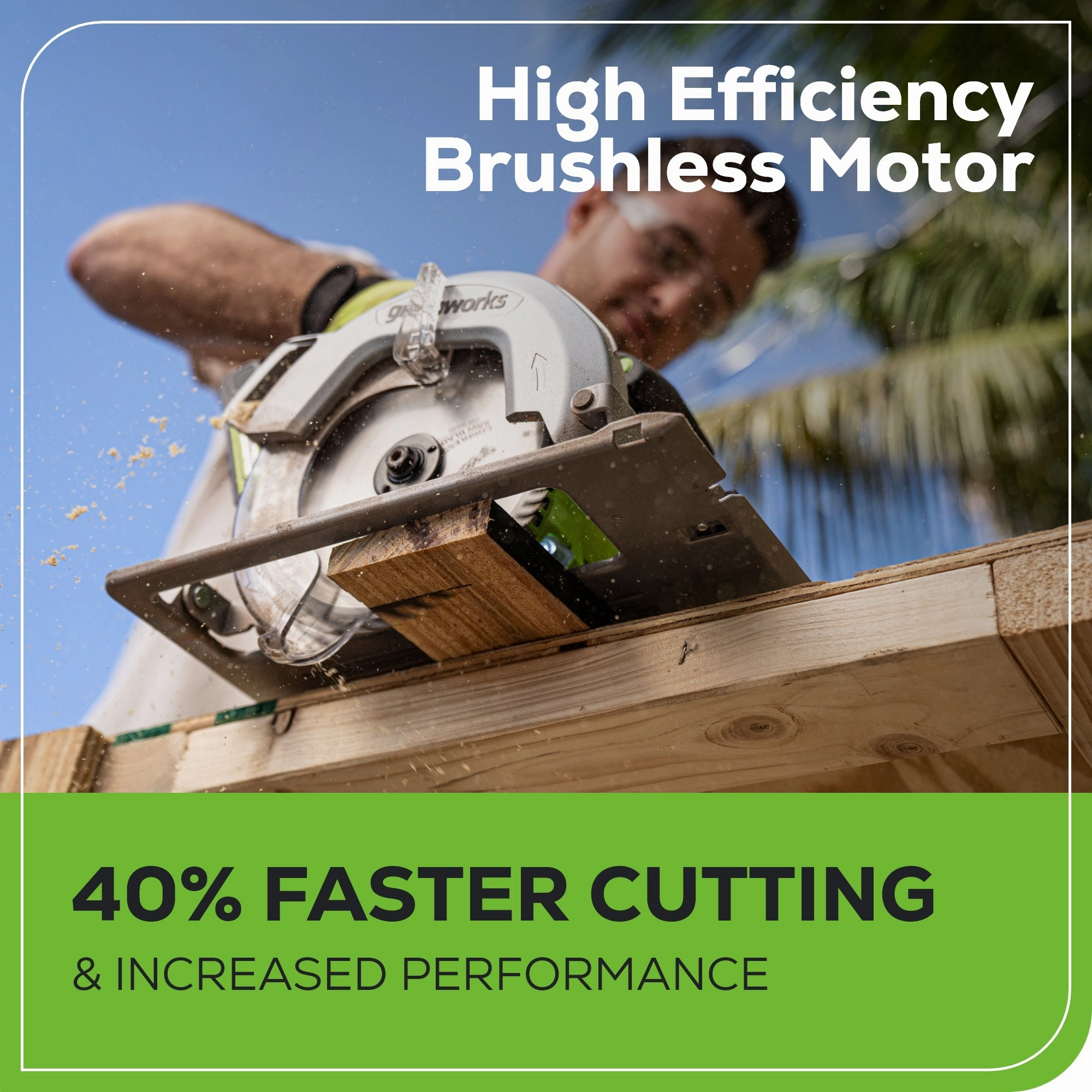 24V Brushless 1/2 Drill & 7-1/4'' Circular Saw Combo Kit w/ (2) 2.0Ah Batteries & Charger
