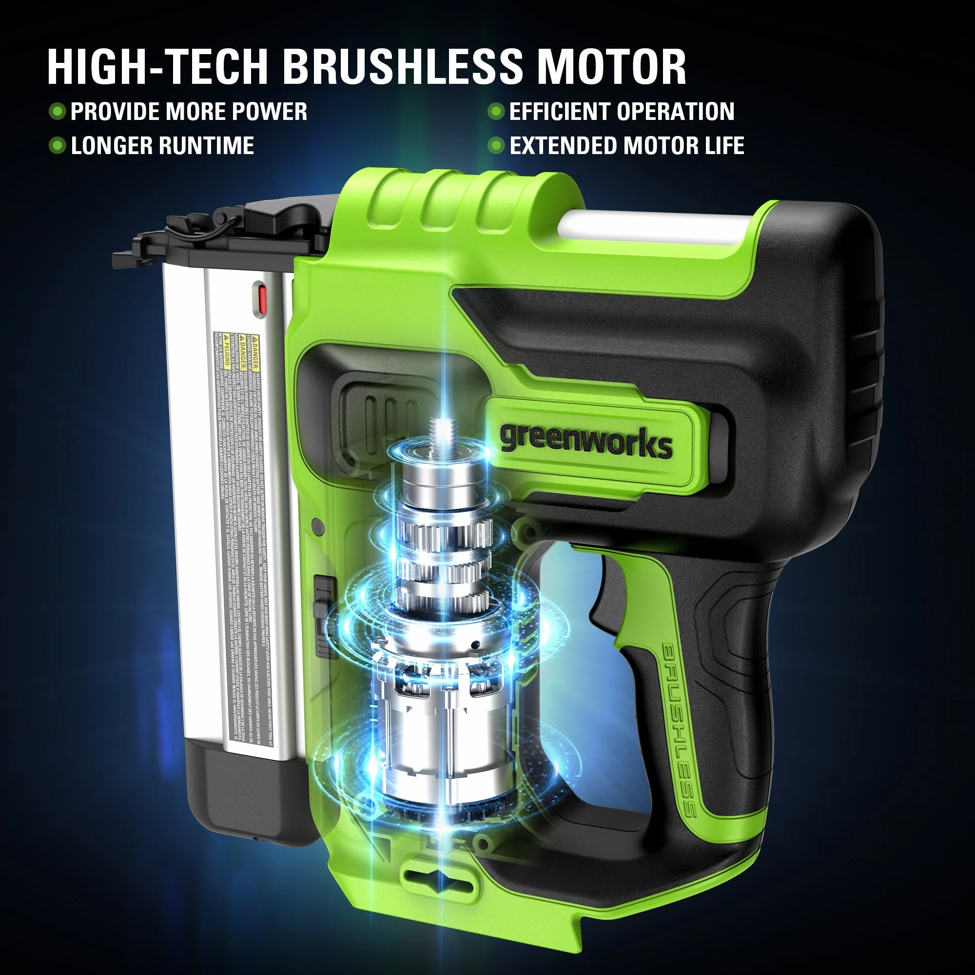 24V Cordless Battery Circular Saw 4PC Combo Kit w/ (2) 2.0Ah Batteries & Charger