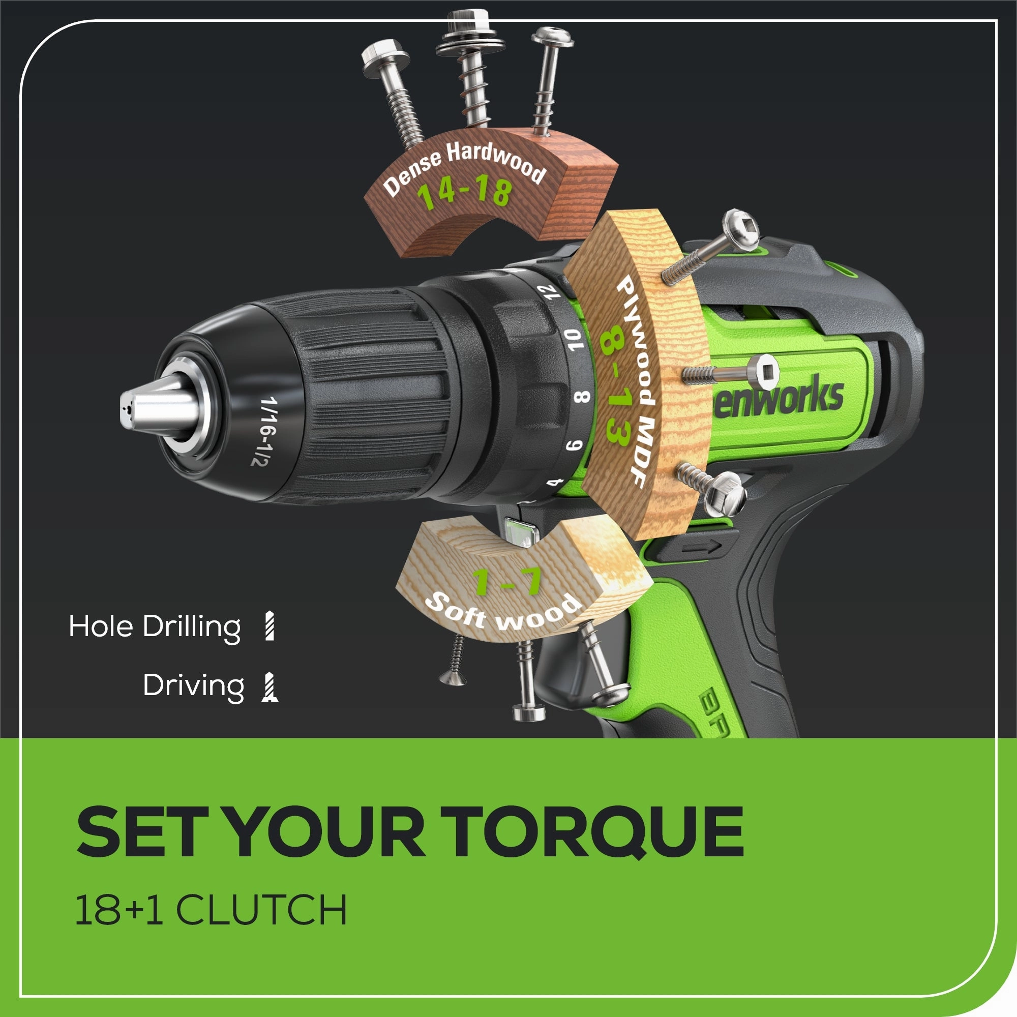 24V Cordless Battery Drill / Driver and Impact Driver w/ Two (2) 2.0Ah Batteries & Charger