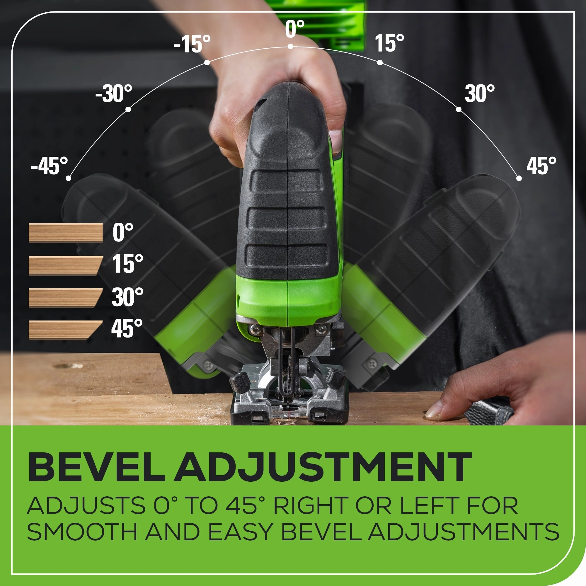 24V Cordless Battery Drill. Impact Driver & Jig Saw 3PC Combo Kit w/ (2) 2.0Ah Batteries & Charger
