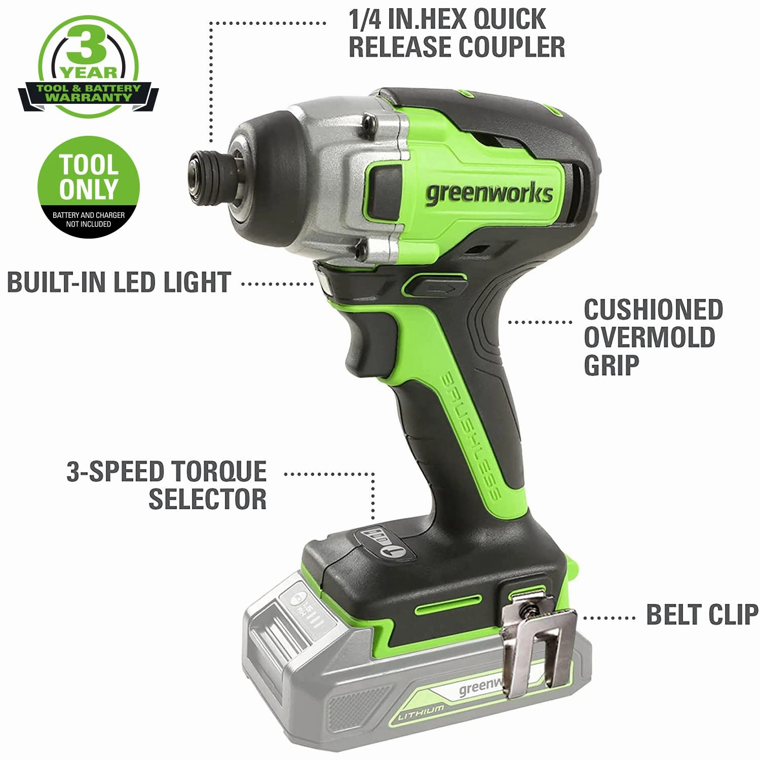 24V Drill. Impact Driver & Jig Saw 3PC Combo Kit w/ (2) Batteries & Charger