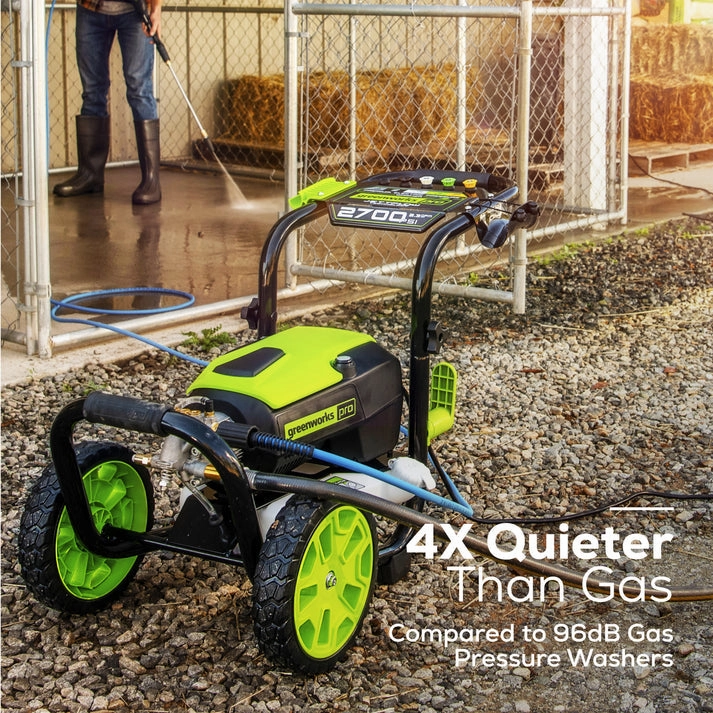 2700 PSI Pressure Washer w/ 15 Surface Cleaner & Extension Combo Kit