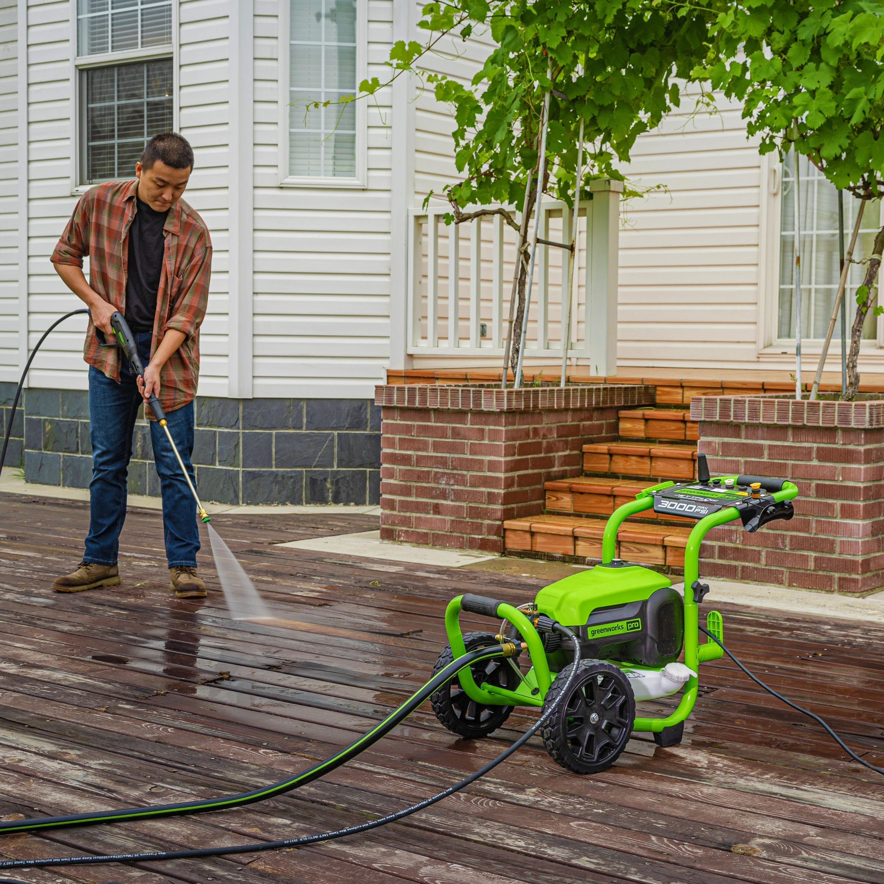 3000 PSI Pressure Washer w/ Premium Foam Cannon Combo Kit