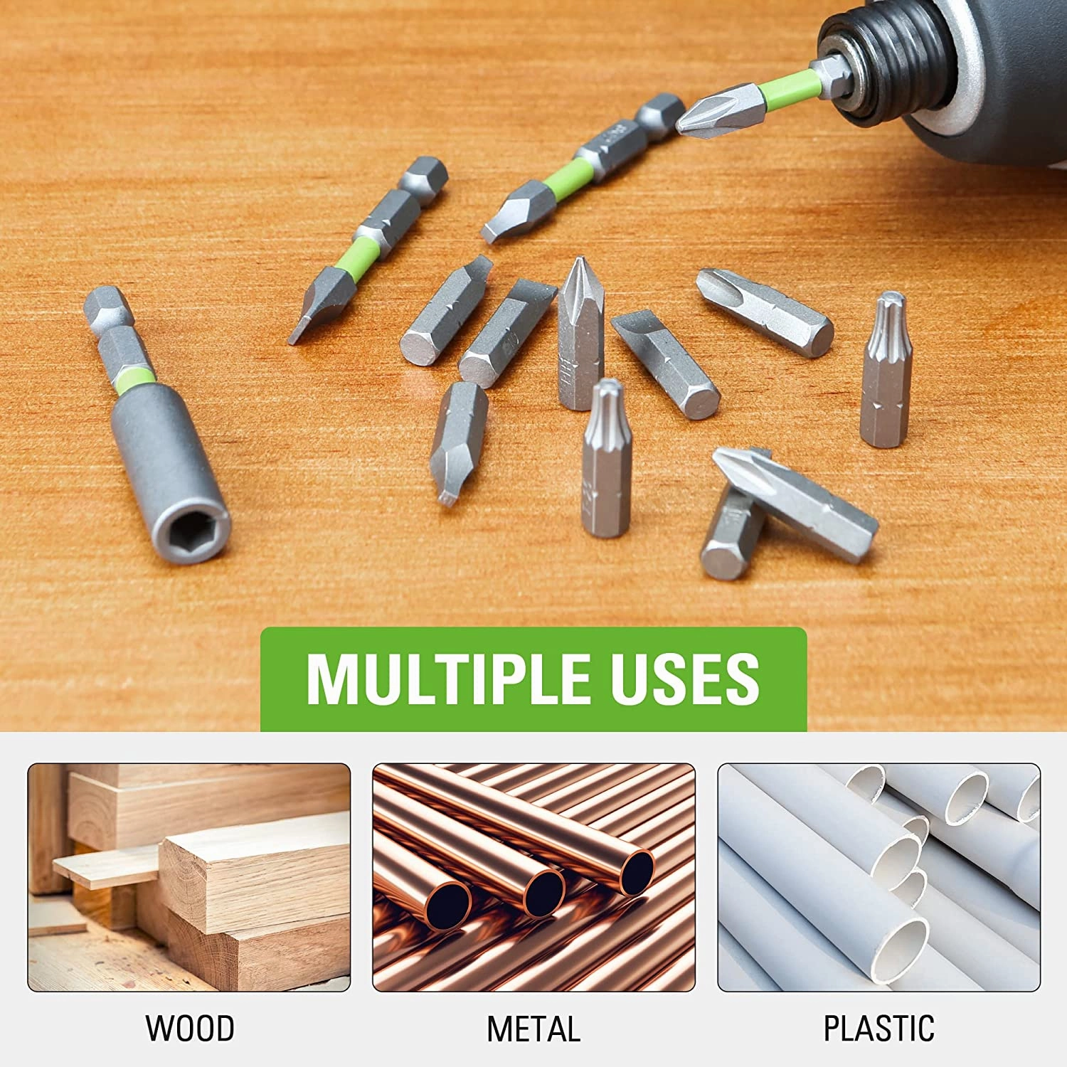 30 Piece Impact Rated Driving Set