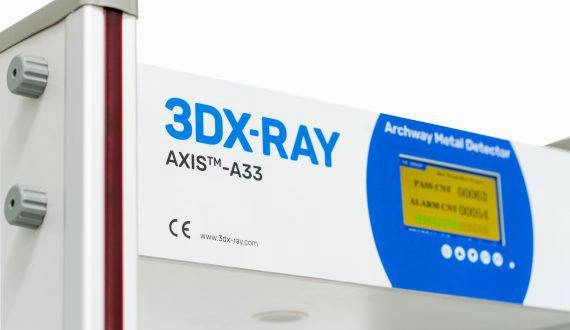 3DX-RAY AXIS Archway Metal Detectors