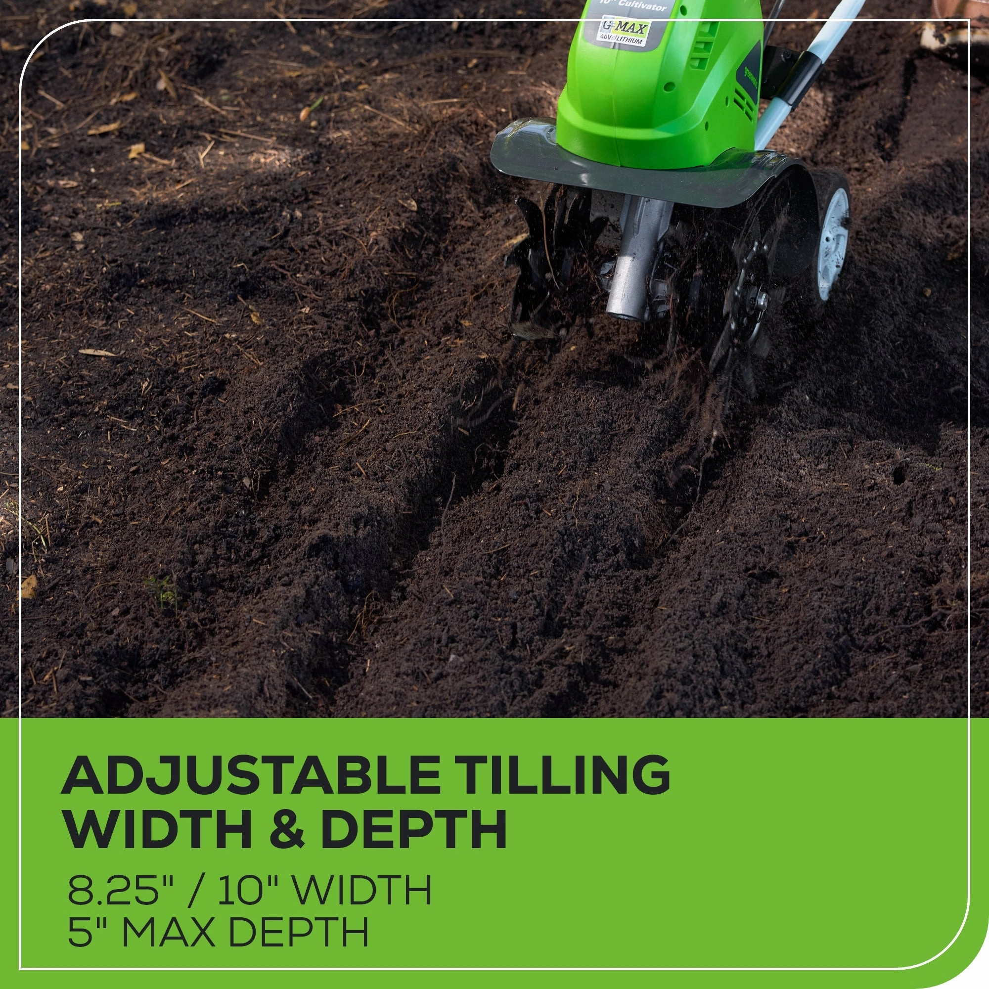 40V 10 Cordless Cultivator / Tiller (Tool Only)