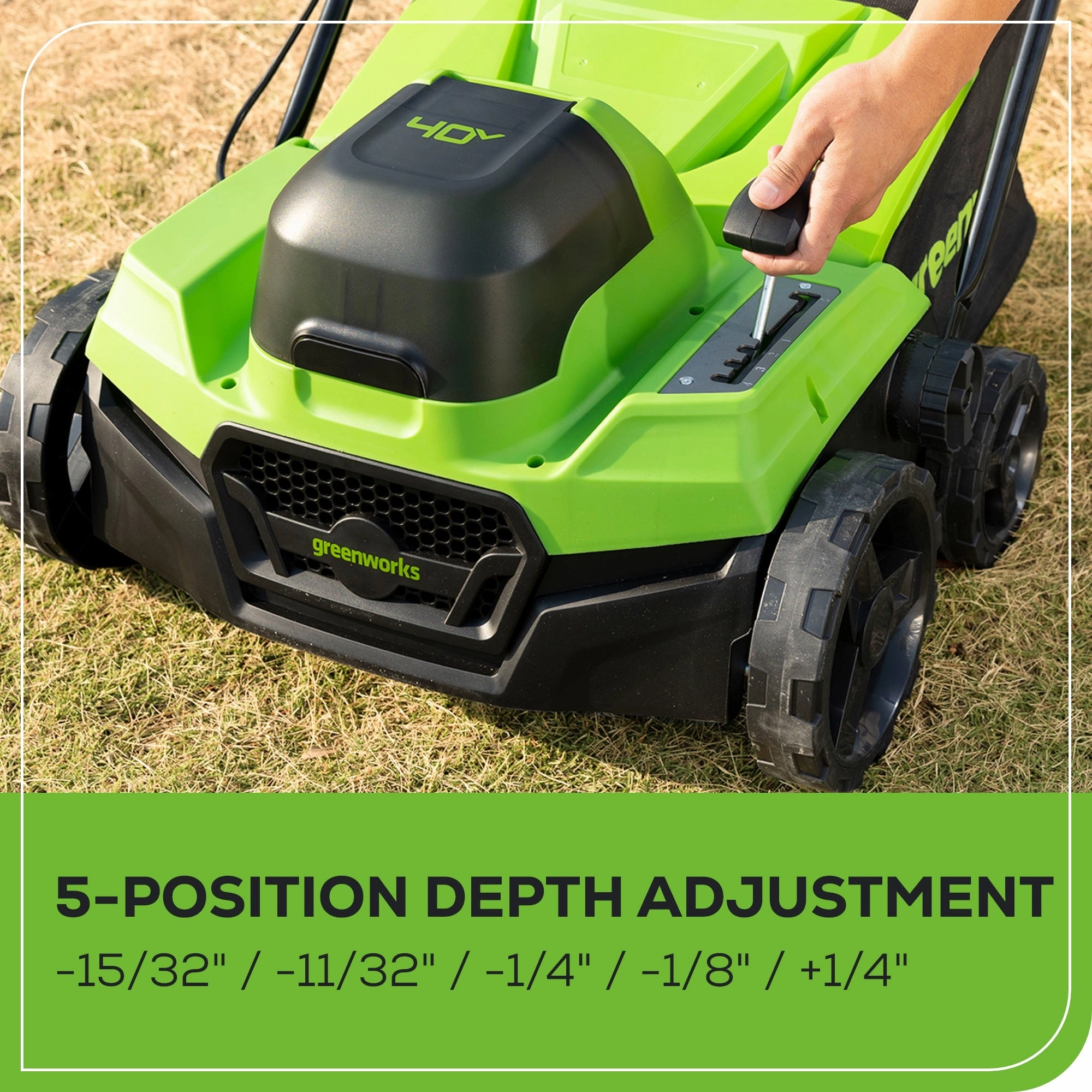 40V 15 Cordless Battery Dethatcher/Scarifier (Tool Only)