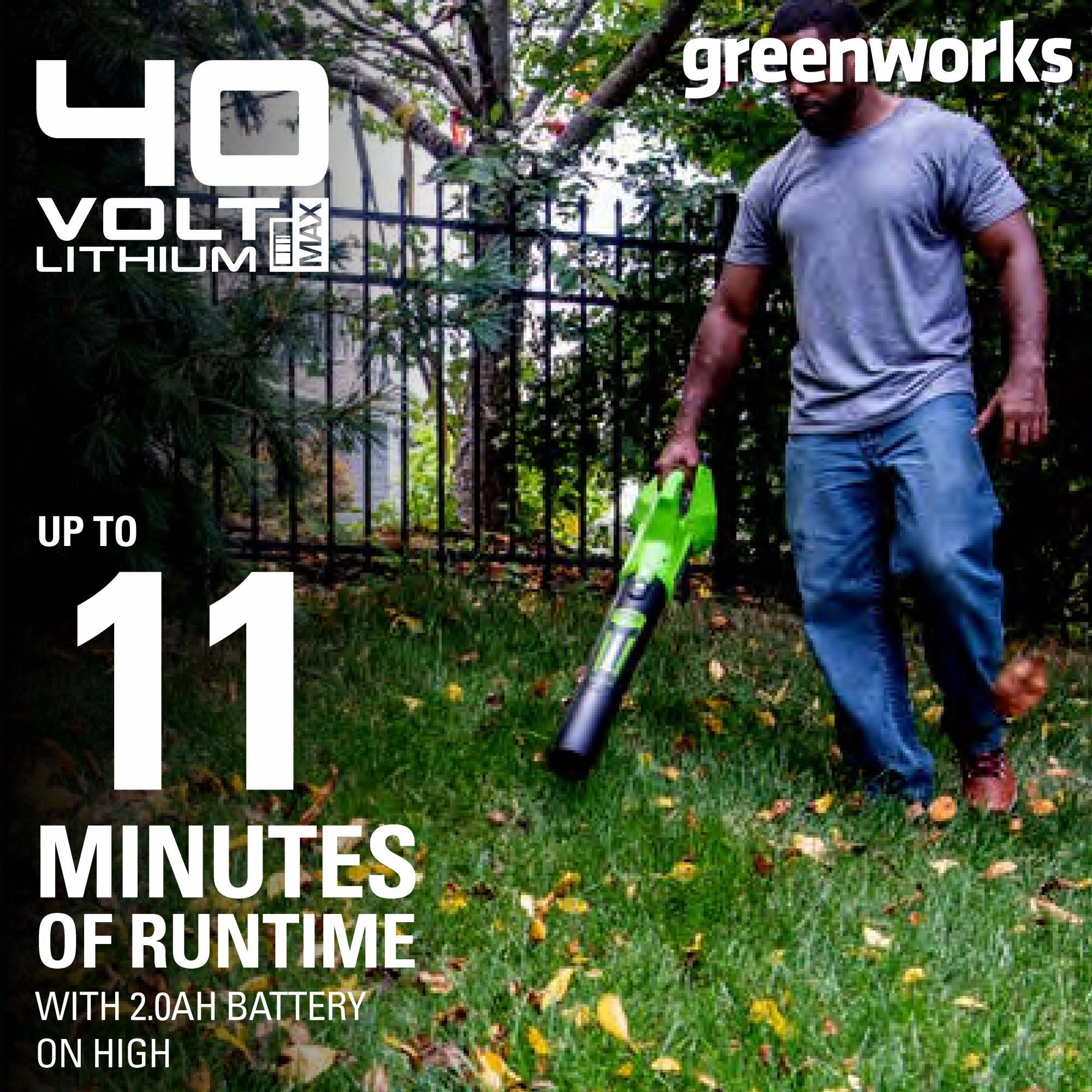 40V 20 Cordless Battery Push Mower 3pc Combo Kit w/ 4.0Ah Battery & Charger