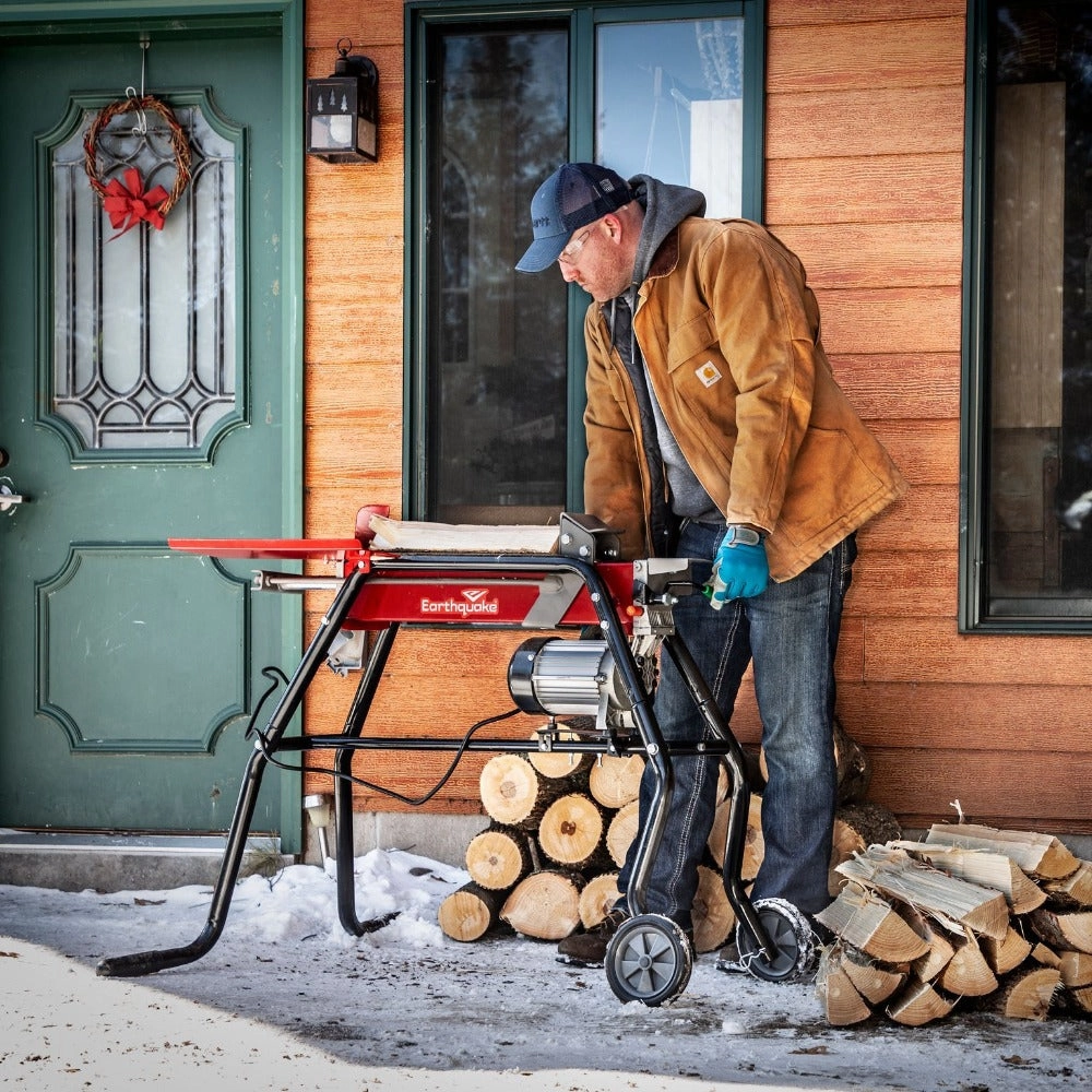 5-Ton Electric Log Splitter w/ Stand