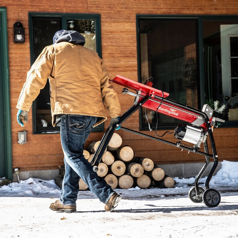 5-Ton Electric Log Splitter w/ Stand