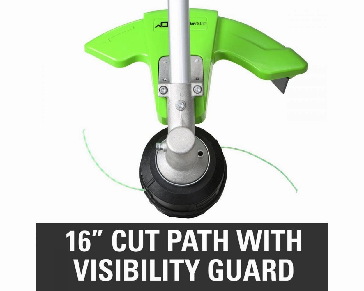 60V 16 Cordless Battery String Trimmer (Attachment Capable) & 8 Edger Attachment Combo Kit w/ 4.0 Ah Battery & Charger