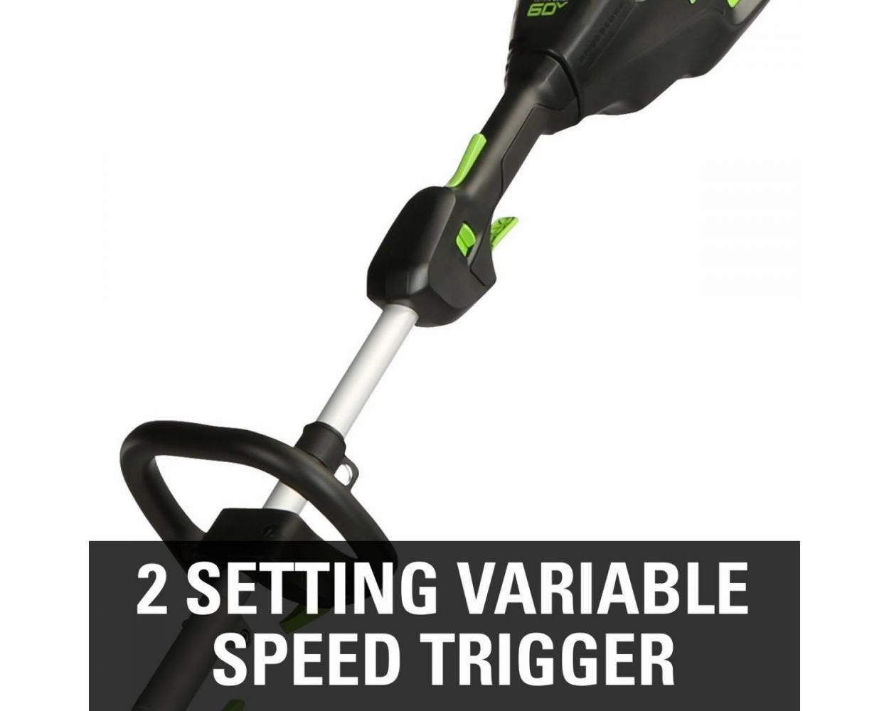 60V 16 Cordless Battery String Trimmer (Attachment Capable) & 8 Edger Attachment Combo Kit w/ 4.0 Ah Battery & Charger