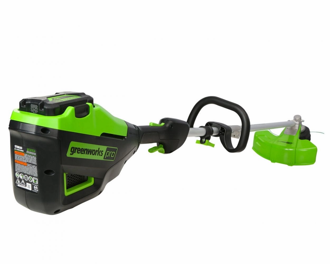 60V 16 Cordless Battery String Trimmer (Attachment Capable) & 8 Edger Attachment Combo Kit w/ 4.0 Ah Battery & Charger