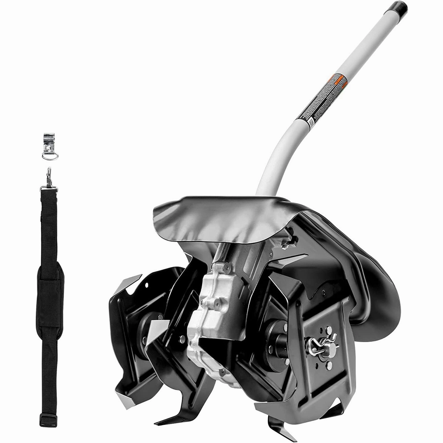 60V 16 Cordless Battery String Trimmer (Attachment Capable)& 10 Cultivator Attachment Combo Kit w/ 4.0 Ah Battery & Charger