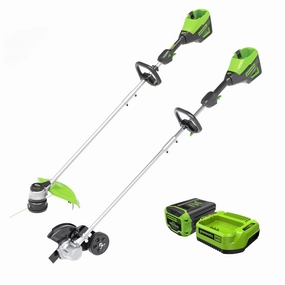 60V 16 String Trimmer and 8 Edger Combo Kit w/ 2.0Ah Battery & Charger
