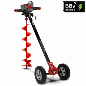 60V Auger With 8 Auger Bit & Outrigger Combo