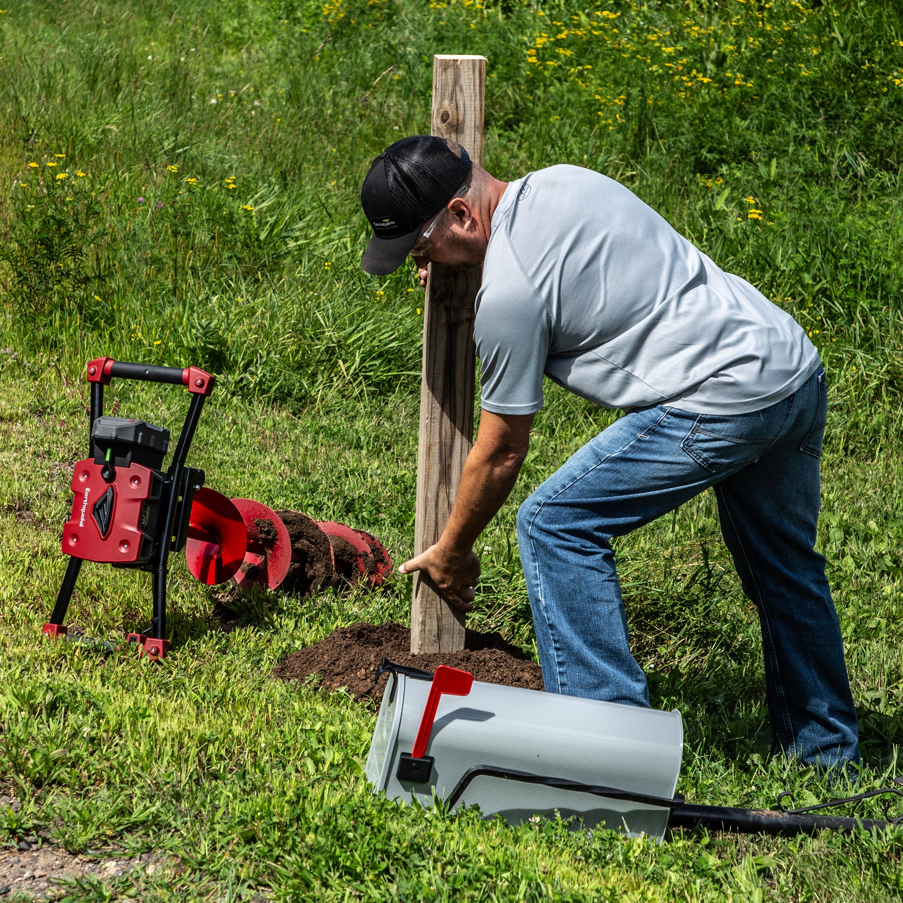 60V Auger With 8 Auger Bit & Sidekick Combo