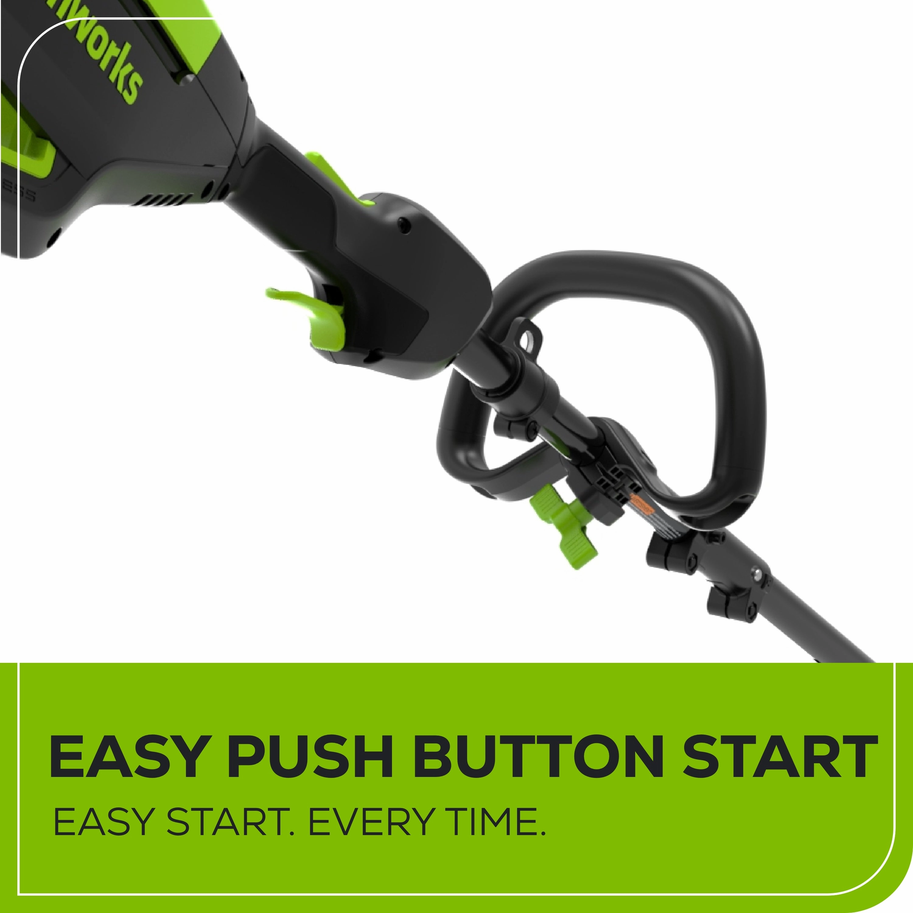 60V Cordless Battery 3PC Handheld Combo Kit w/ String Trimmer. Blower & Hedge Trimmer. (1) 2.5 Ah Battery and Charger