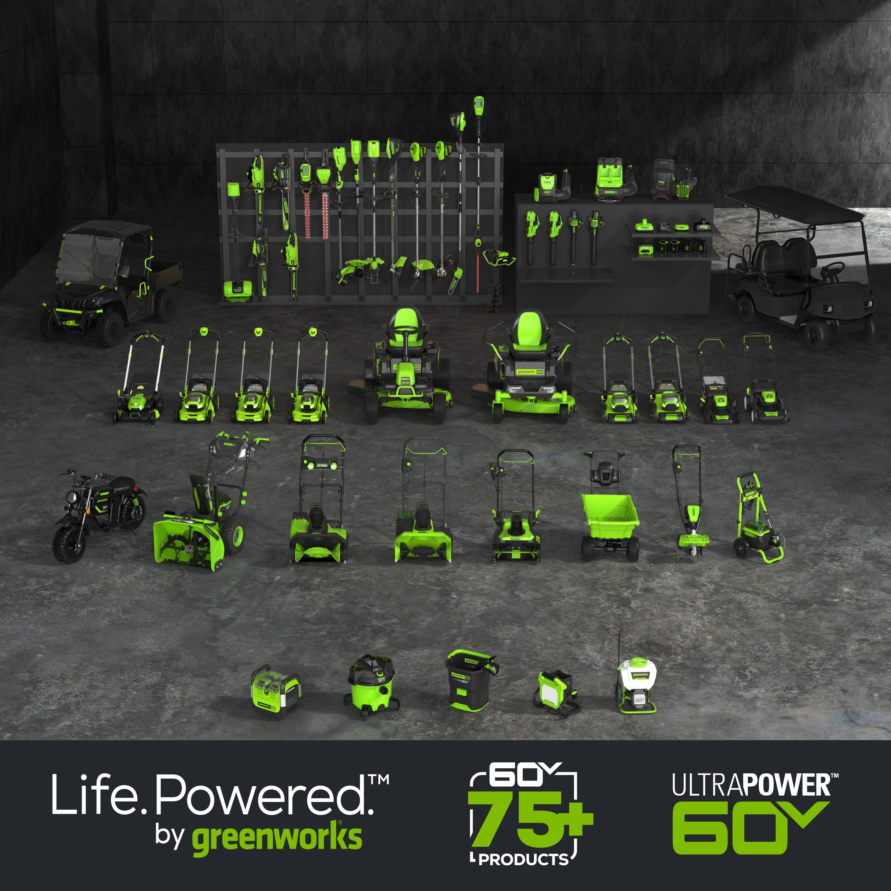 60V Cordless Battery 3PC Handheld Combo Kit w/ String Trimmer. Blower & Hedge Trimmer. (1) 2.5 Ah Battery and Charger