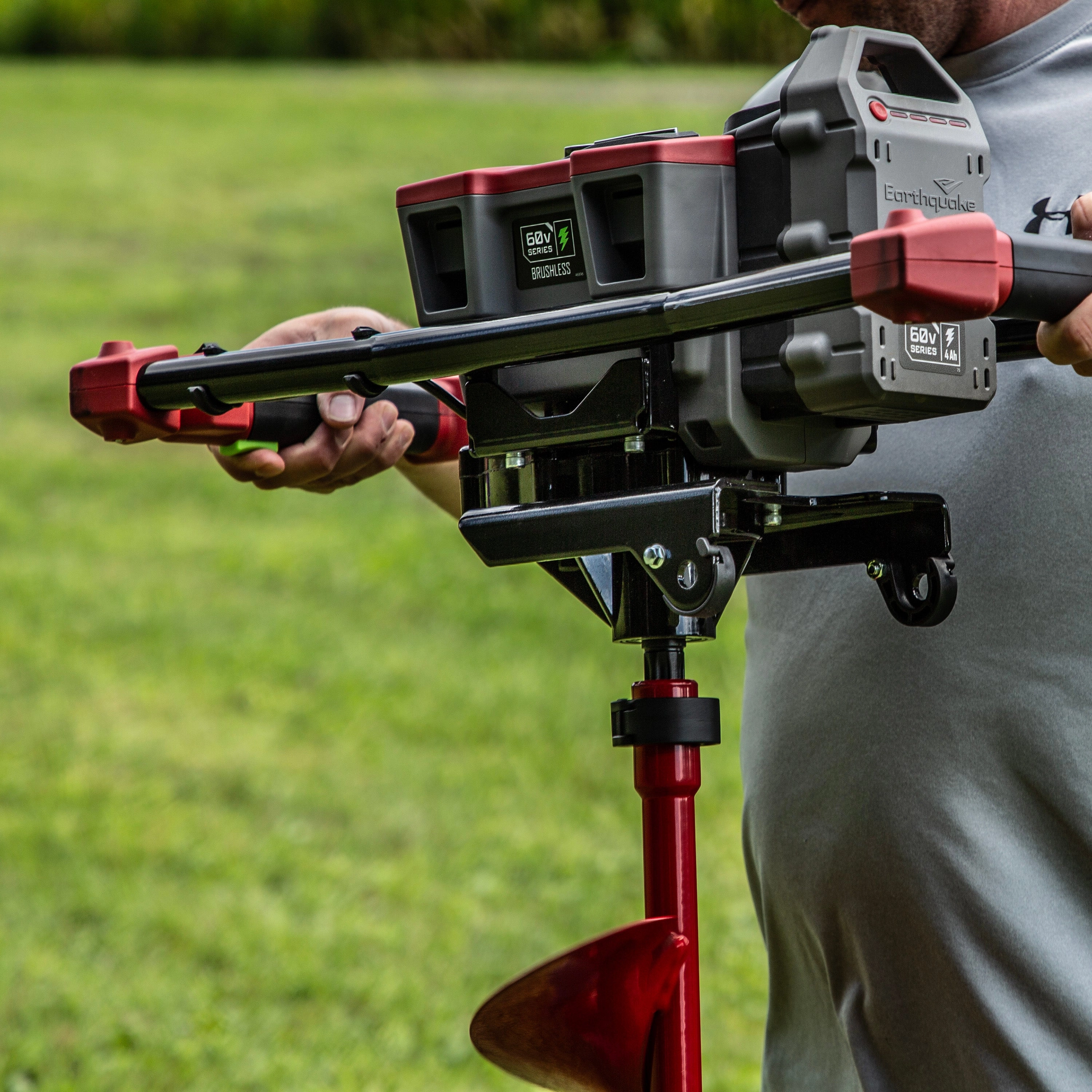 60V Earth Auger Combo with 8 Auger