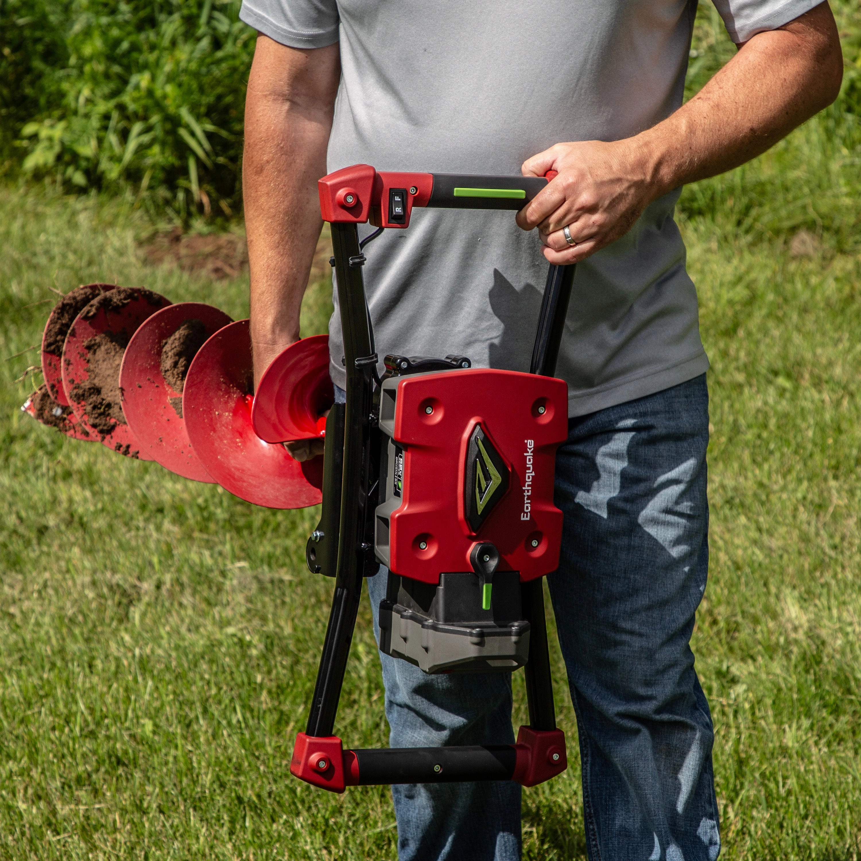 60V Earth Auger Combo with 8 Auger