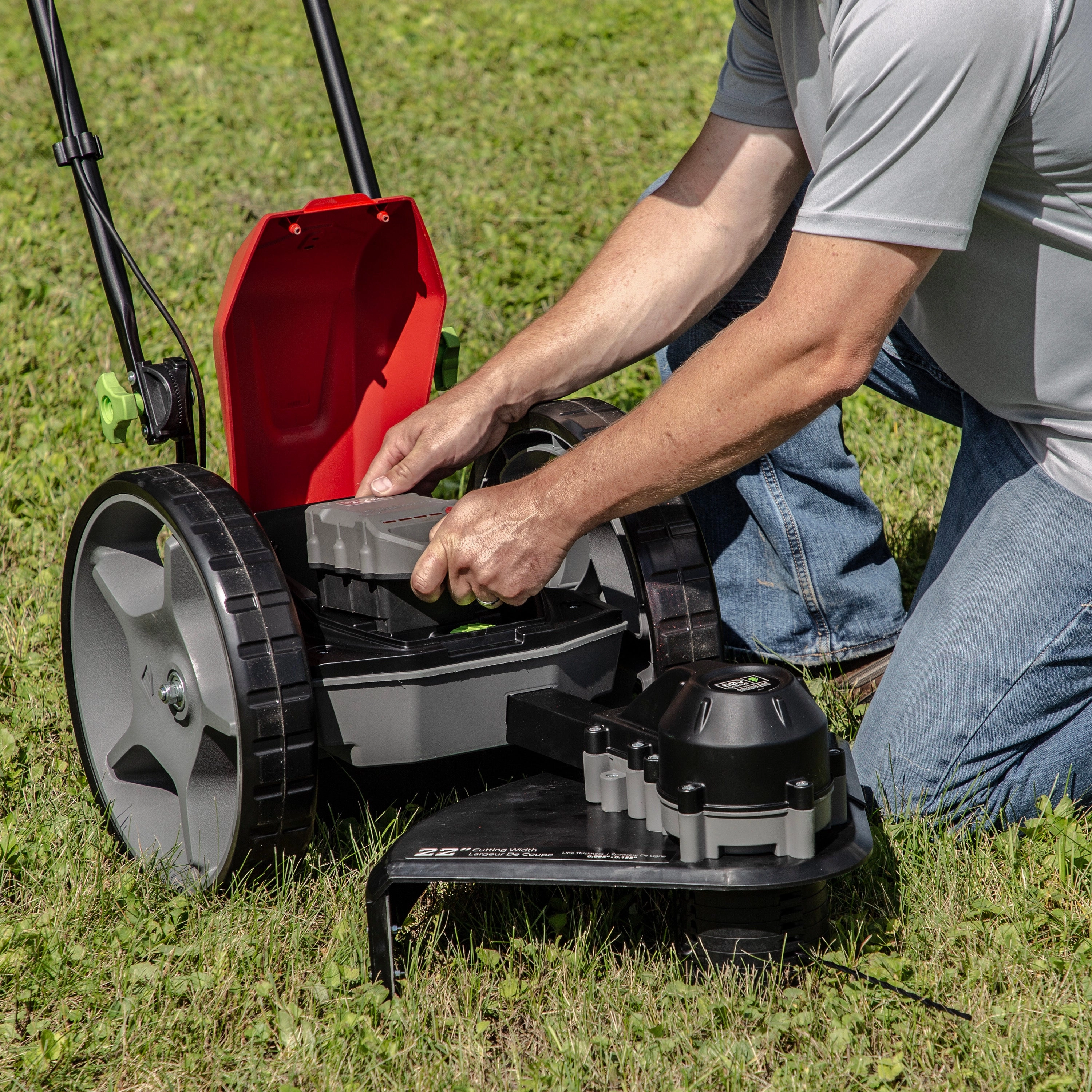 60V String Mower