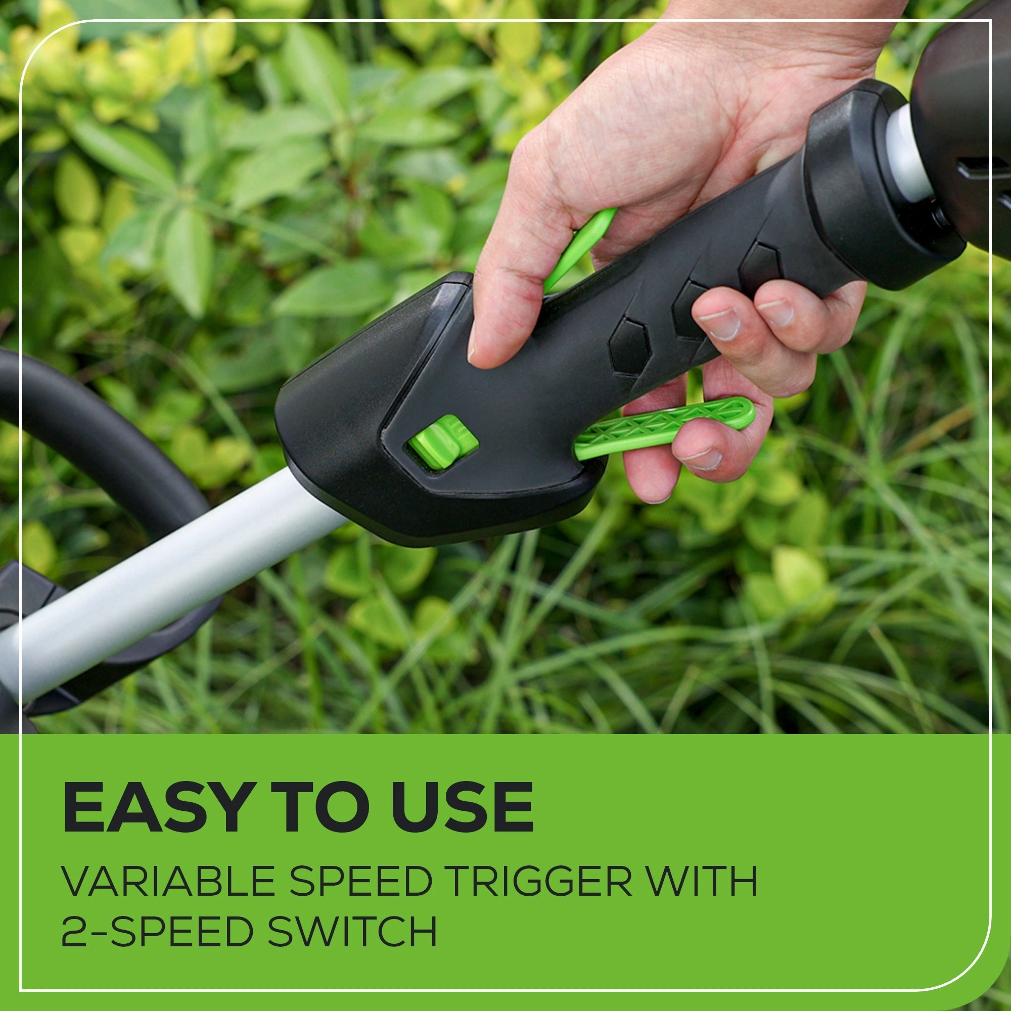 80V 13 String Trimmer w/ 2.0Ah Battery & Charger (Renewed)