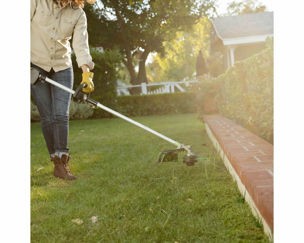 80V 16 Cordless Battery String Trimmer (Attachment Capable) w/ 2.0Ah Battery & Charger