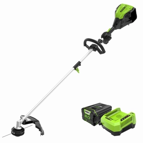 80V 16 Cordless Battery String Trimmer (Attachment Capable) w/ 2.0Ah Battery & Charger