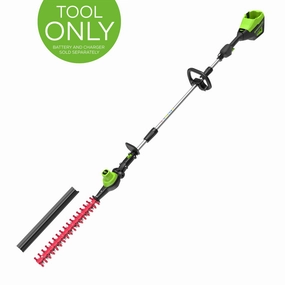 80V 20 Cordless Battery Pole Hedge Trimmer (1.2 cut. 3200 SPM). Tool-Only