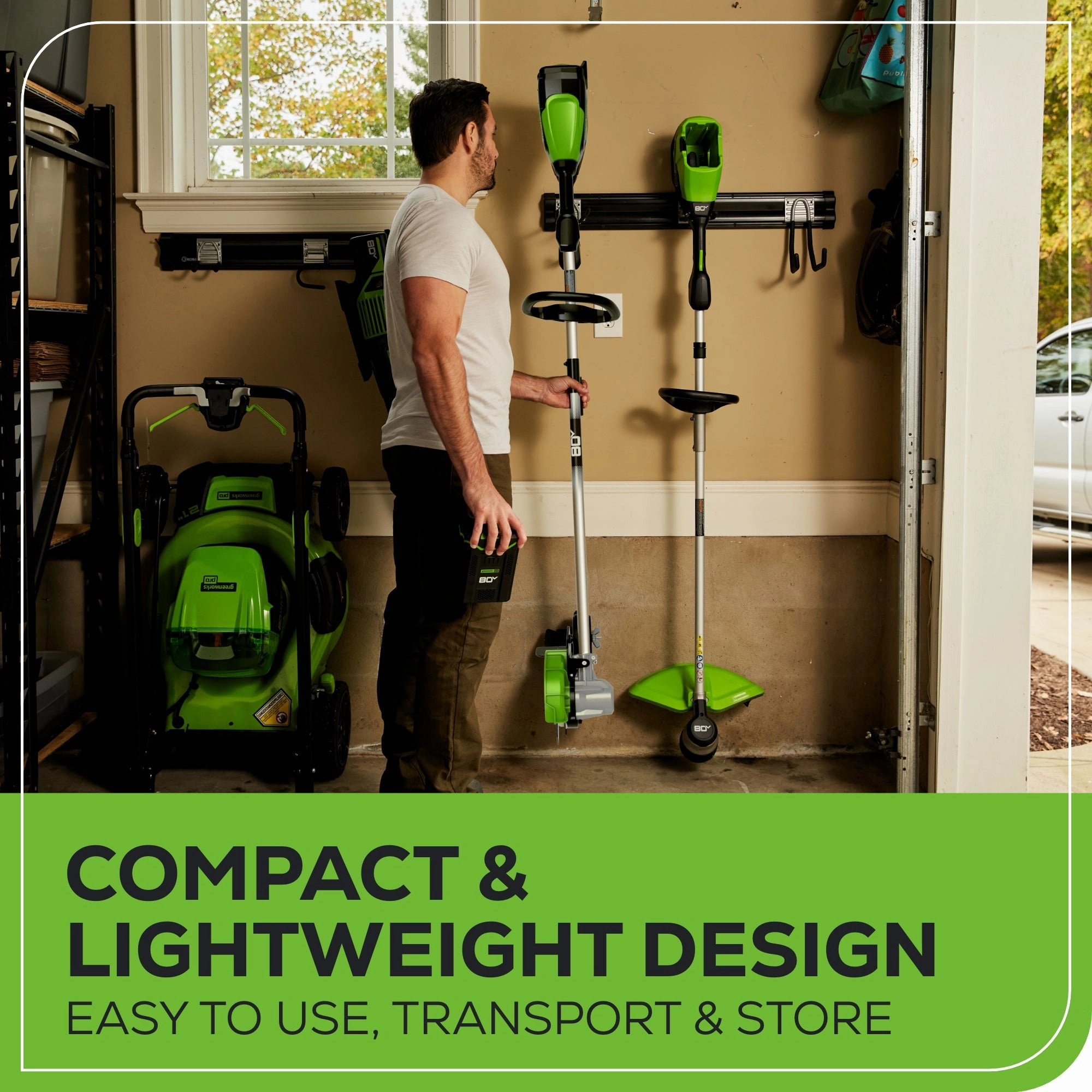 80V 8 Cordless Battery Edger Gen 3 (Tool Only)