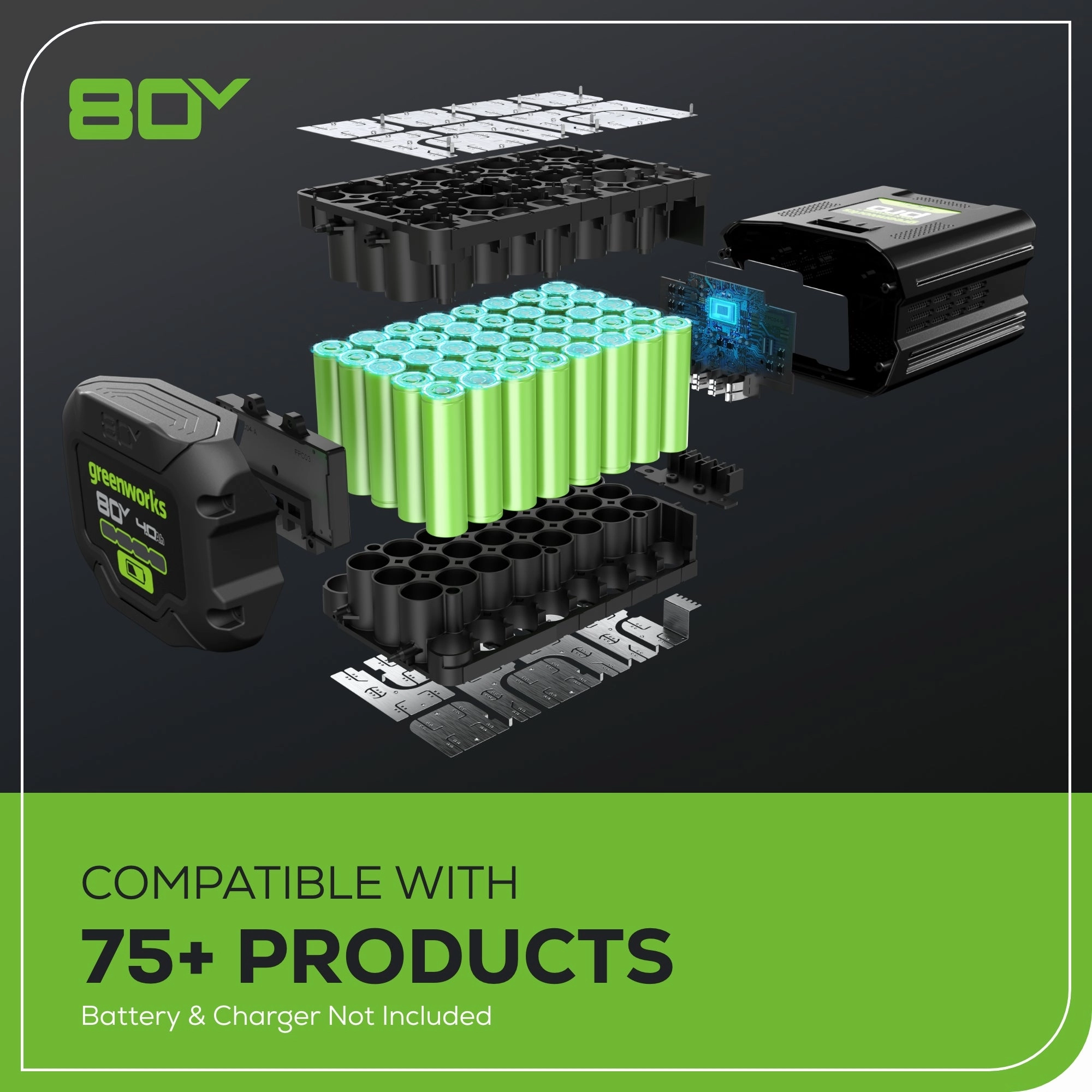 80V 8 Cordless Battery Edger Gen 3 (Tool Only)
