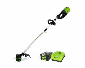 80V Cordless 16 Brushless String Trimmer( .08 line) w/ 2.0Ah Battery & Charger