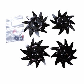8-Inch Replacement Cultivator / Tiller Tines (4 Pack)