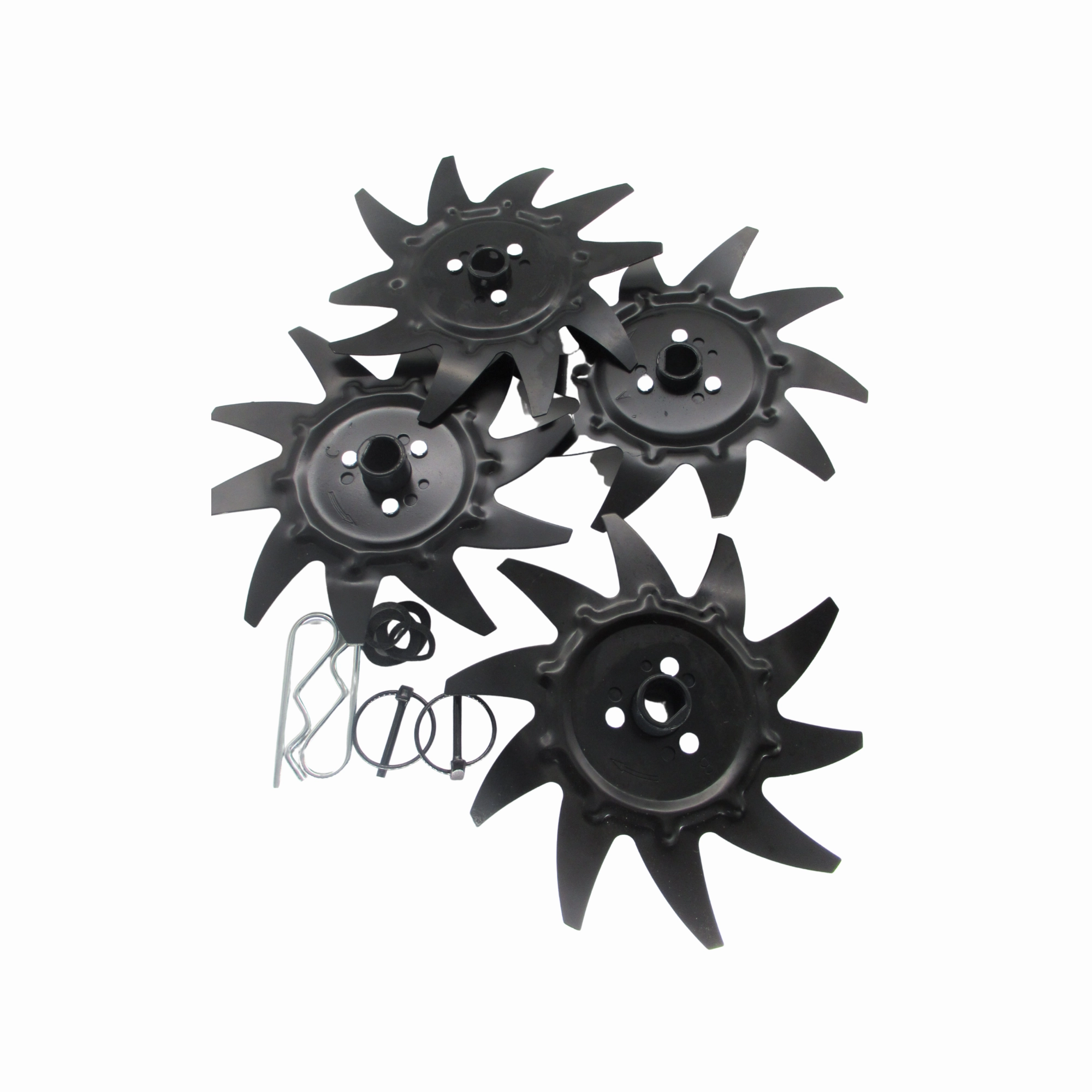 8-Inch Replacement Cultivator / Tiller Tines (4 Pack)