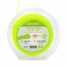 .095 Ultra Twisted String Trimmer Line (200-Feet)
